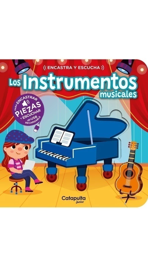 Encastra y escucha: Los instrumentos musicales (USB)