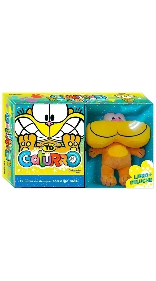 Libro Yo, Gaturro (caja libro + peluche)