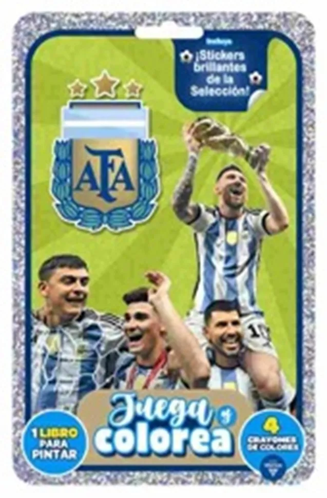 [6233] AFA Selección Argentina Flow Pack Juega y Colorea