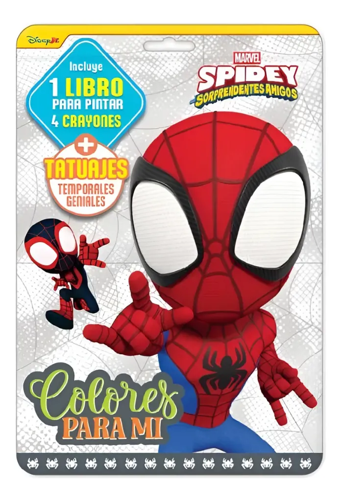 [6240] Set Vertice Colores Para Mi Spidey y Amigos