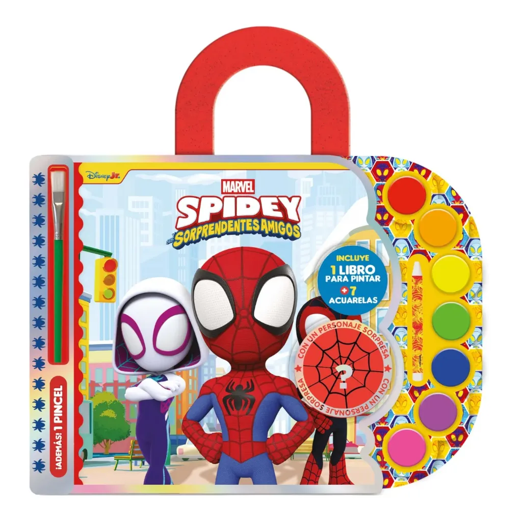 [6316] Blister Acuarelas Spidey & friends