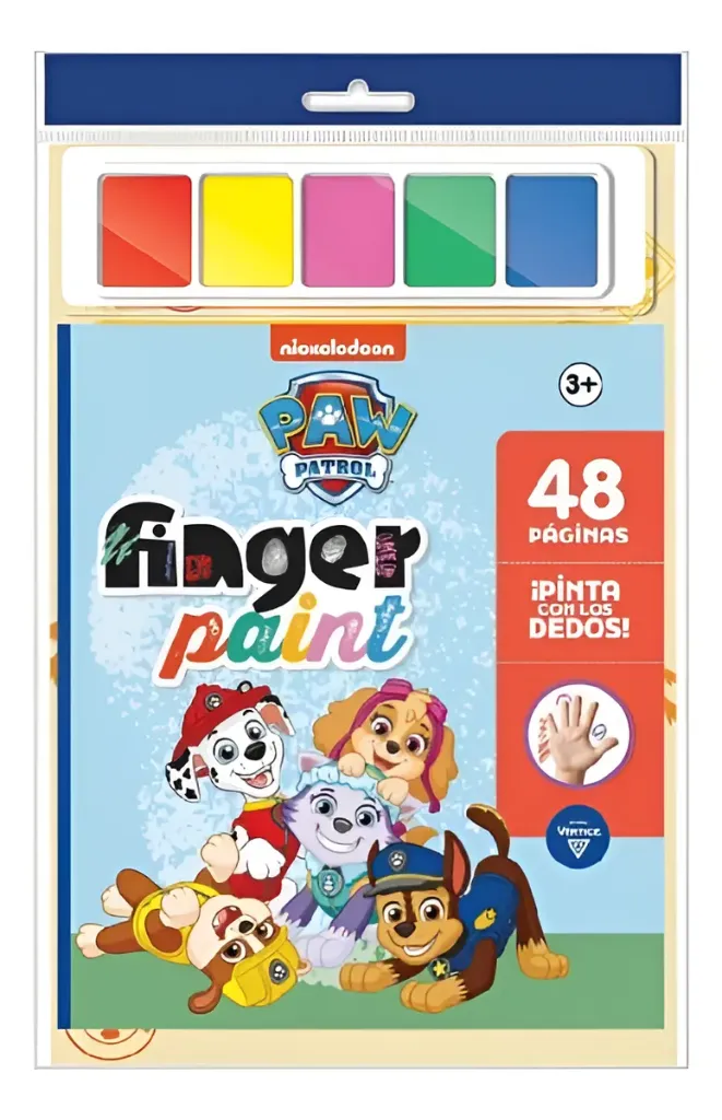 [6367] Blister Finger Paint Paw Patrol