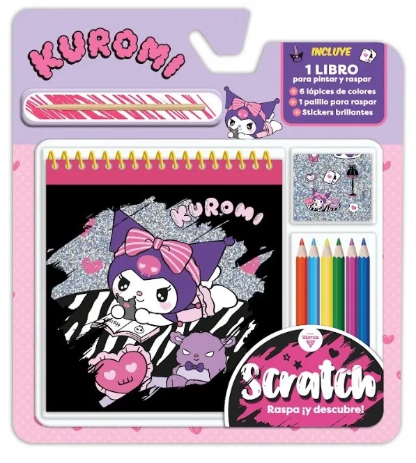 [6454] KUROMI Blister Scratch raspa y descubre