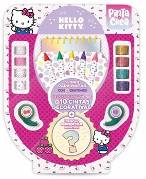 [6495] Set pinta y crea cintas Hello Kitty