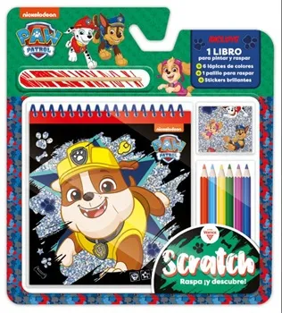 [6496] Paw Patrol Blister Scratch raspa y descubre