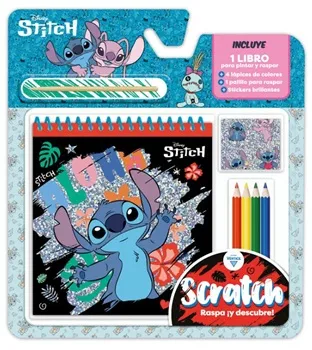 [6498] Stitch Blister Scratch raspa y descubre