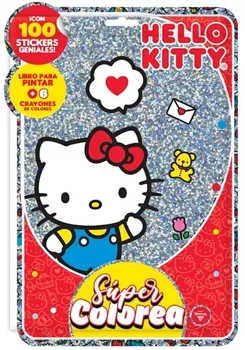 [6518] Pack Vertice Super Colorea - Hello Kitty