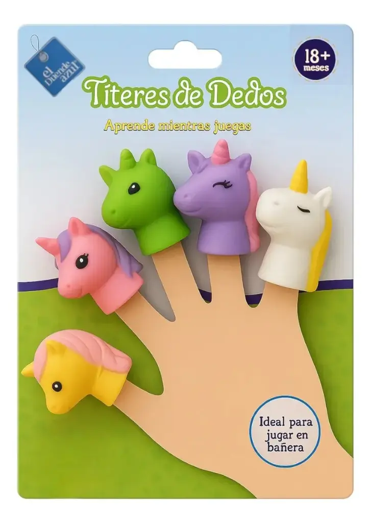 [7904] Títeres dedos unicornio
