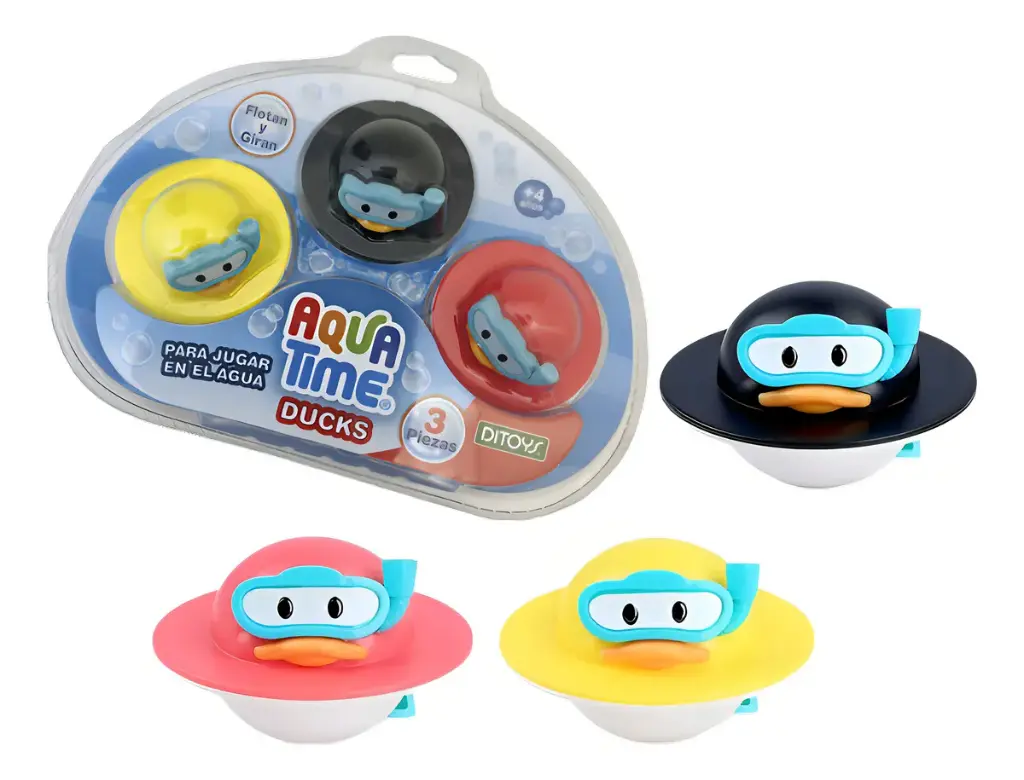 [2724] Aqua Time Títeres animalitos de baño