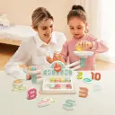 Juego de balanza de cupcakes