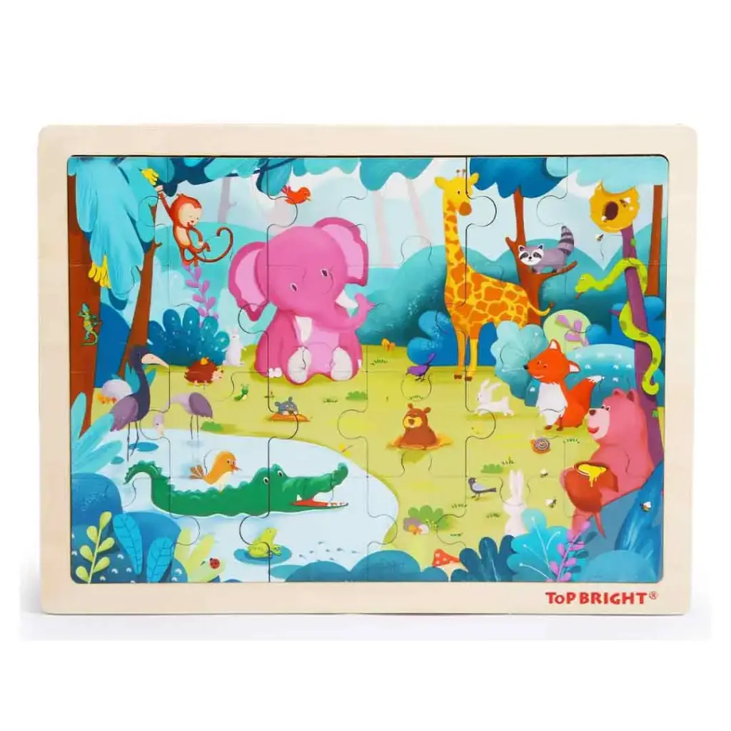 [TPB039] Rompecabezas Animales del bosque 24 piezas