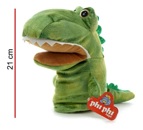 [1606] Títere Dinosaurio 22cm