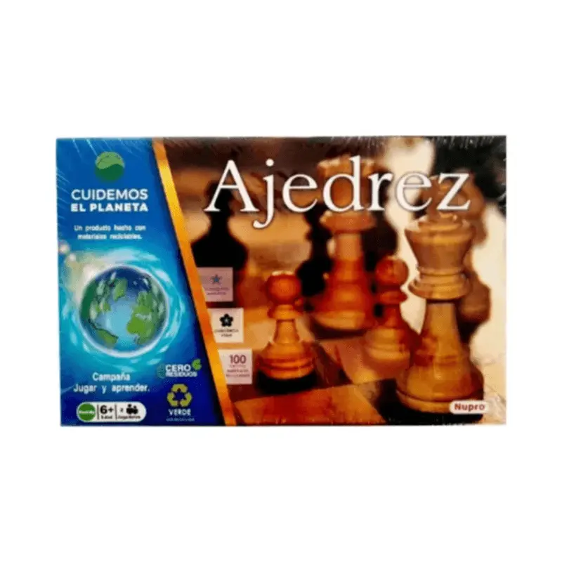Juego de Ajedrez Cuidemos el Planeta