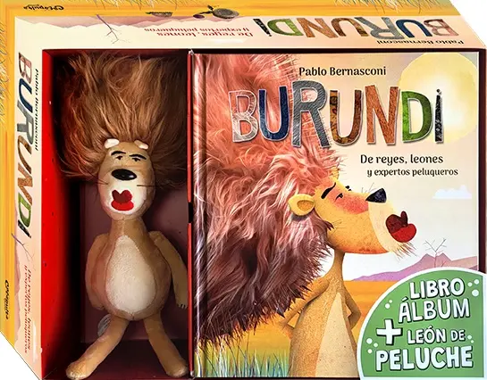 Burundi: De reyes, leones y expertos peluqueros (Incluye muñeco de peluche)