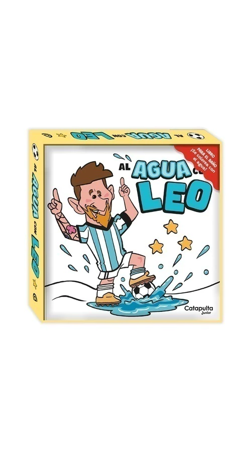 Al agua con Leo (libro en caja para el baño)