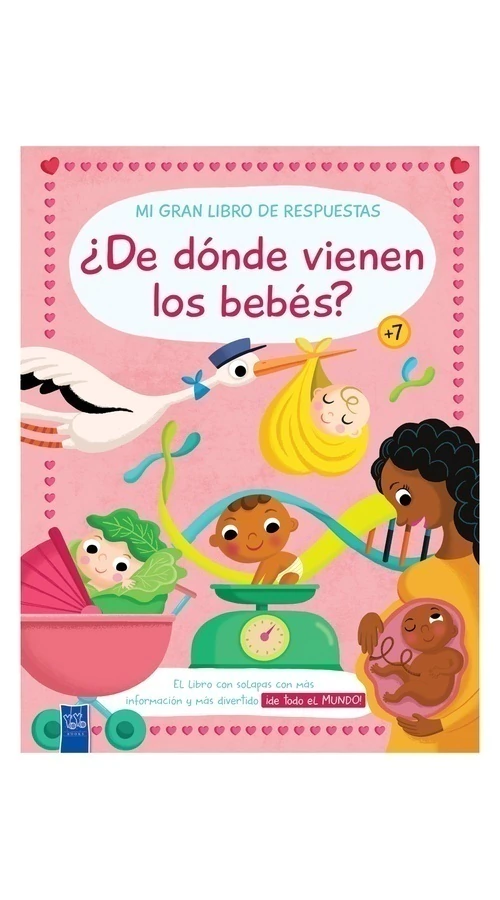 Mi gran libro de respuestas: ¿De dónde vienen los bebés? 