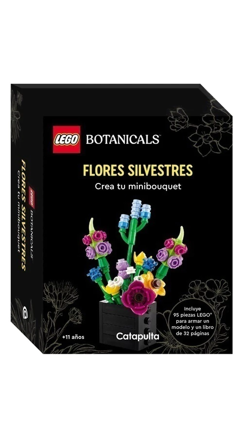 Colección Botanicals: Flores silvestres (95 piezas LEGO + mini libro)