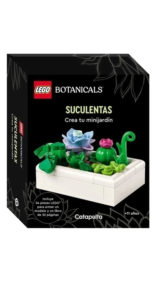 Colección Botanicals: Suculentas (54 piezas LEGO + mini libro)