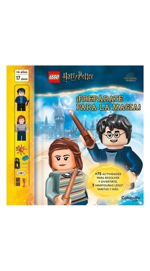 Preparate para la magia (Harry Potter) 75 actividades + 2 minifiguras LEGO
