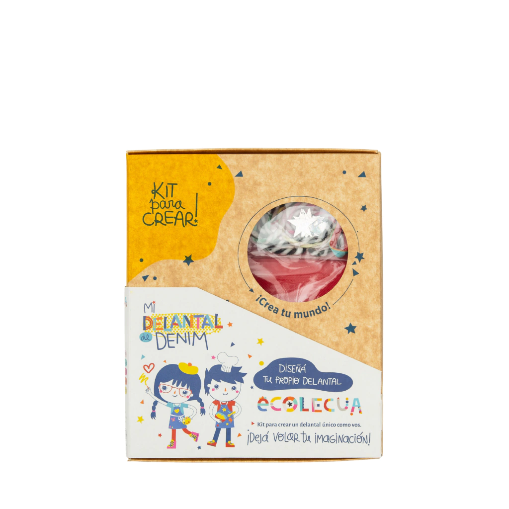 Mi delantal de denim - Ecolecua