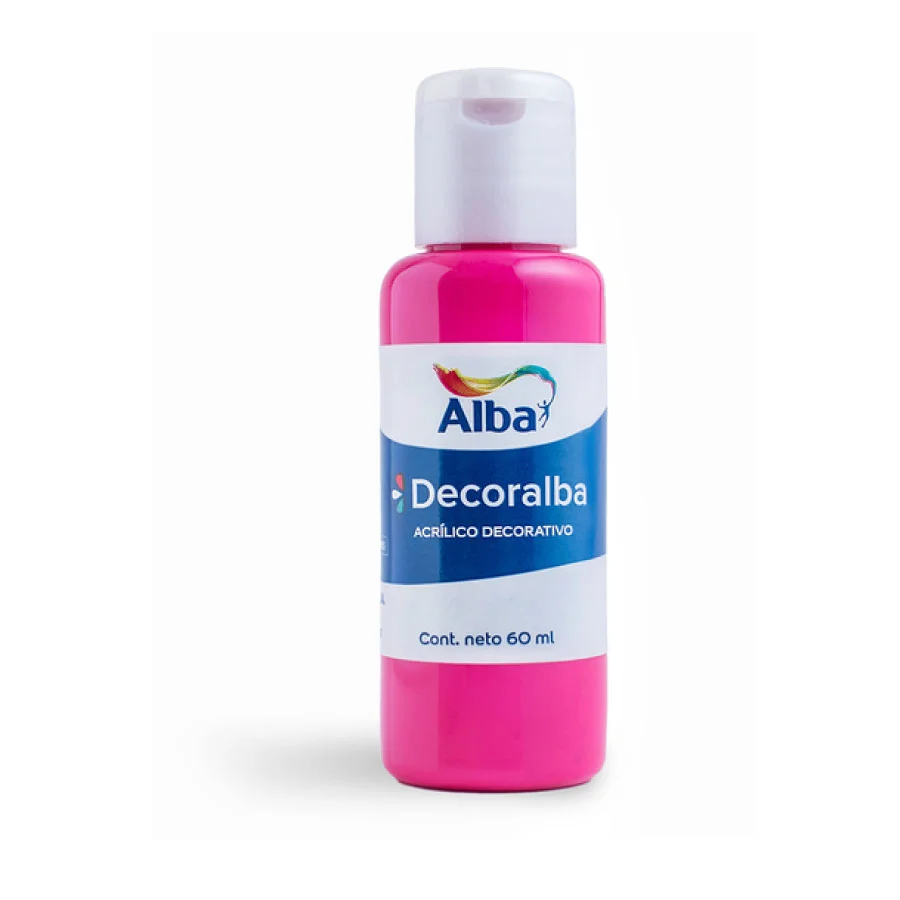 Pintura acrílica Decoralba 60ml magenta intenso