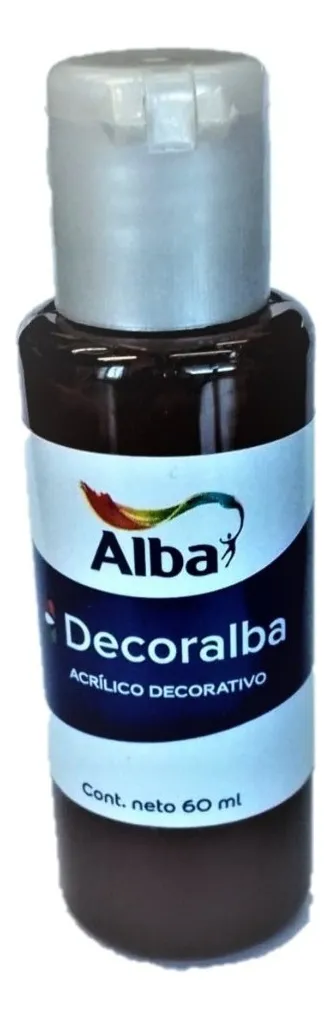 [480] Pintura acrílica Decoralba 60ml negro
