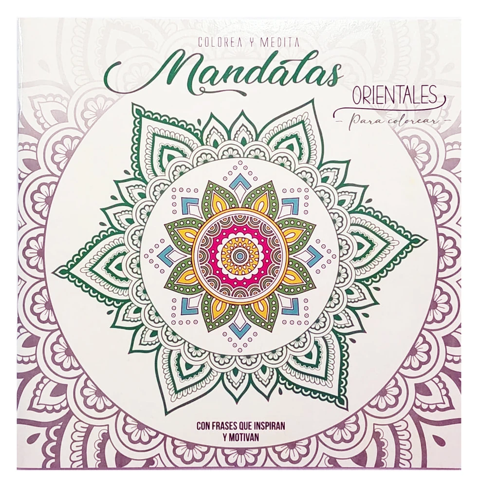 Mandalas orientales colorea y medita
