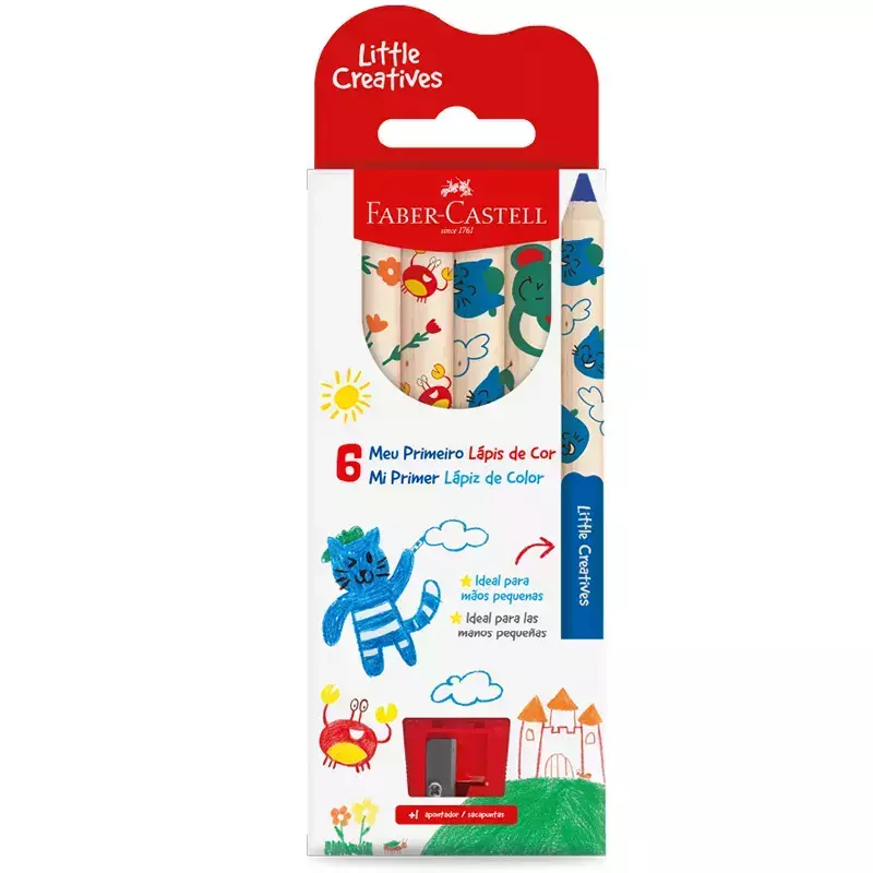 Lápices de colores Mooving x 12