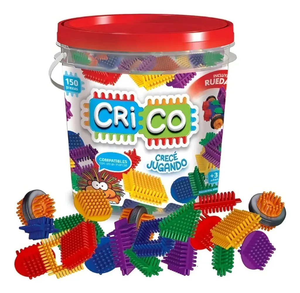 [013053]  CRICO Balde 150 piezas 