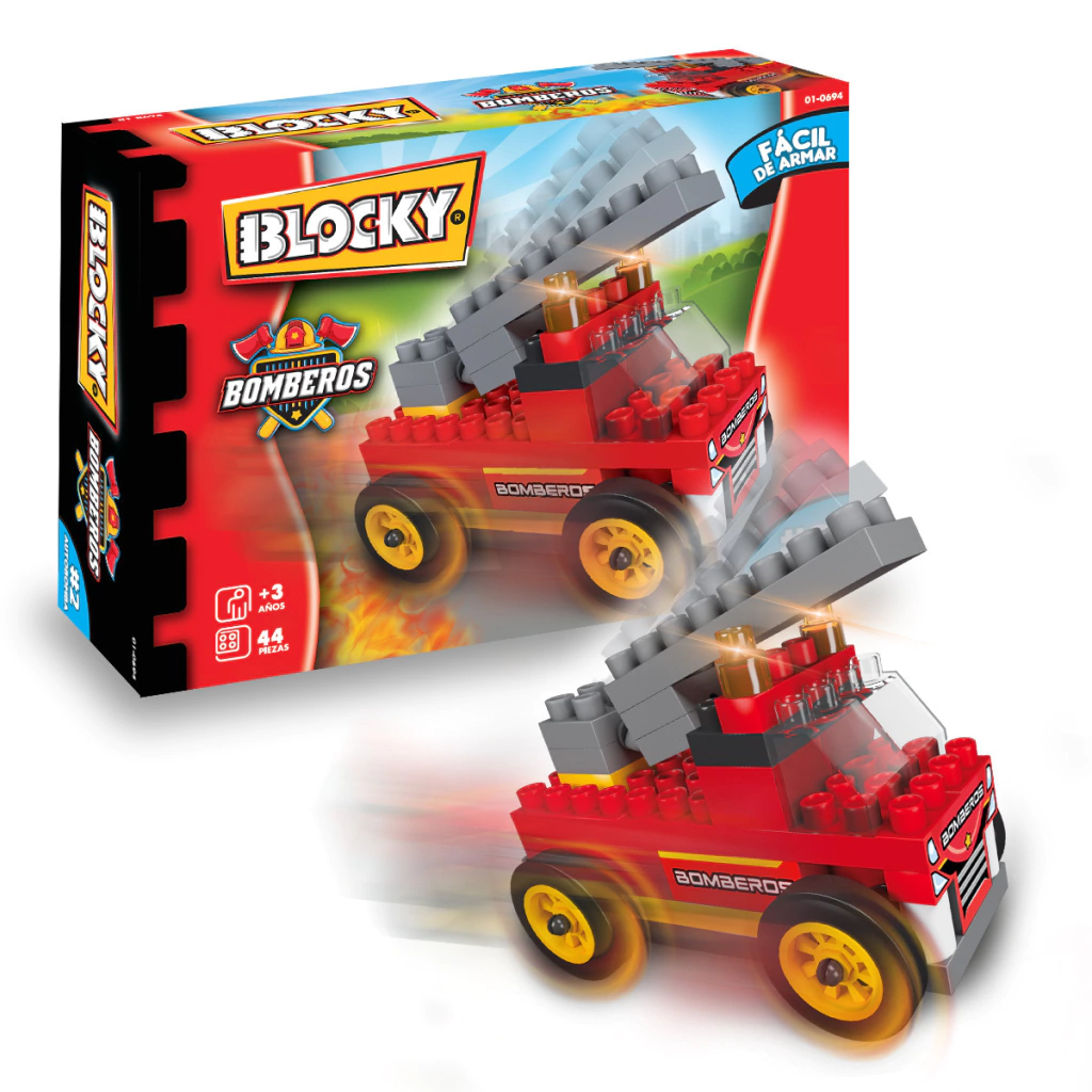 [010694] Blocky Mini - Bomberos