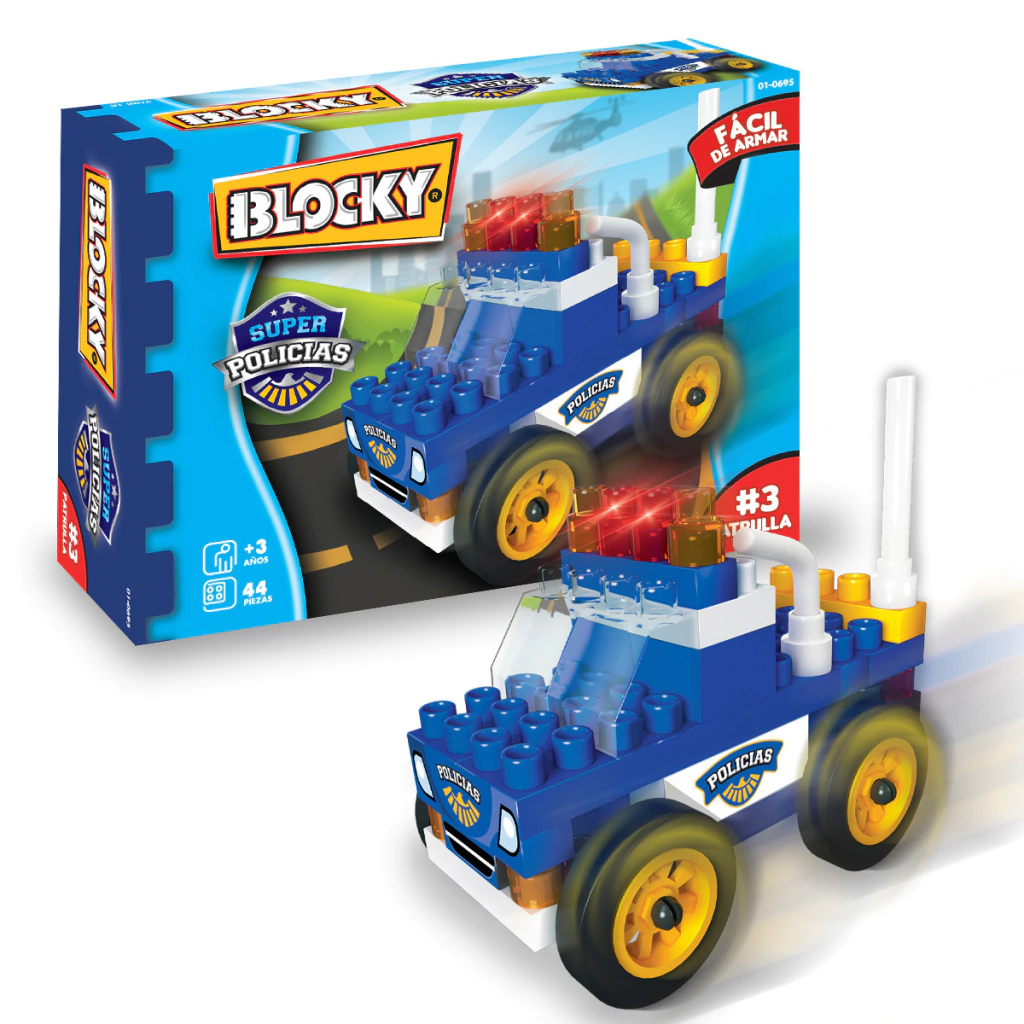 [010695] Blocky Mini - Policías