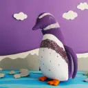 Muñeco Pingüino patagónico