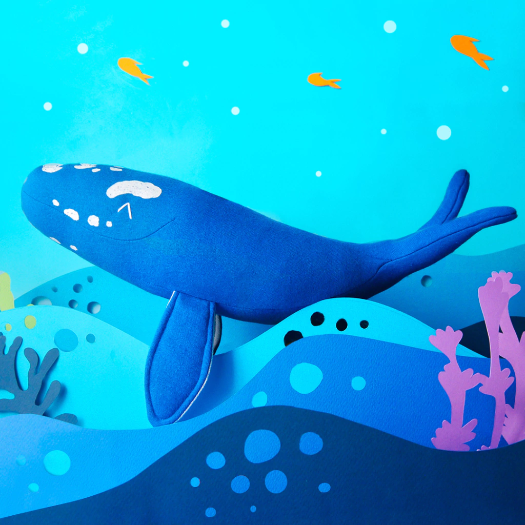 Muñeco Baby Ballena franca austral