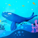 Muñeco Baby Ballena franca austral