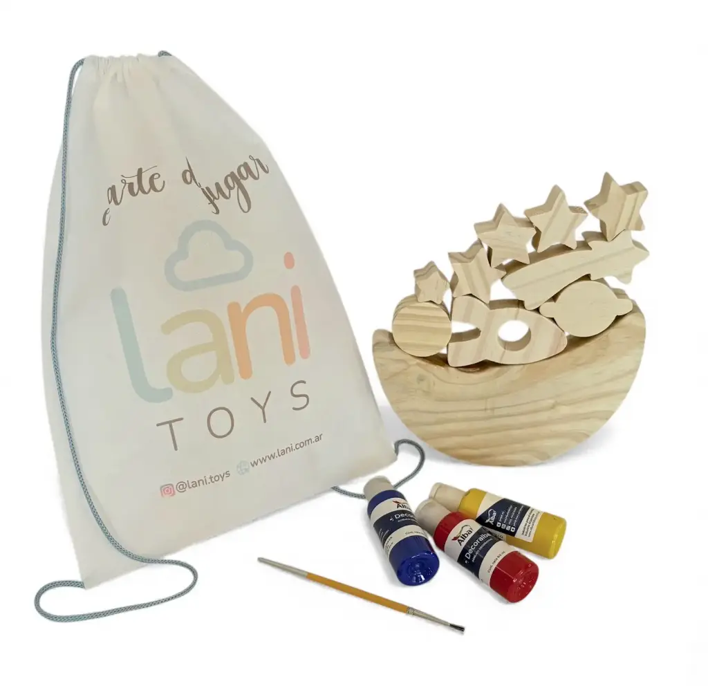 Juego de equilibrio en madera Espacio