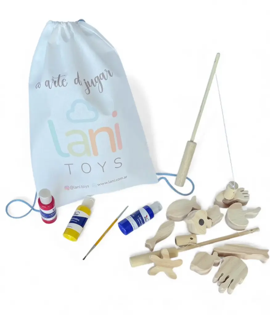 Juego Pesca Magic madera