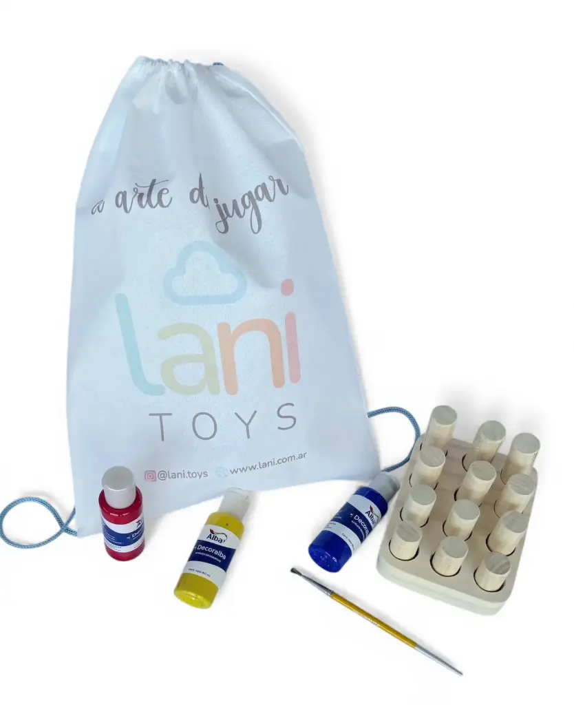 Kit plantado madera 12 piezas