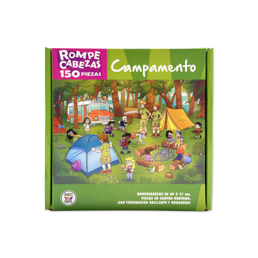 Rompecabezas 150 piezas Campamento