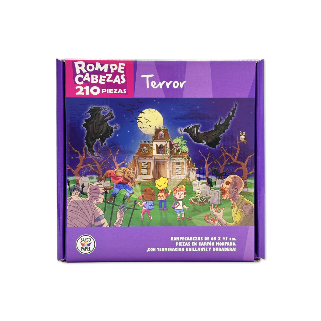Rompecabezas 210 piezas Terror