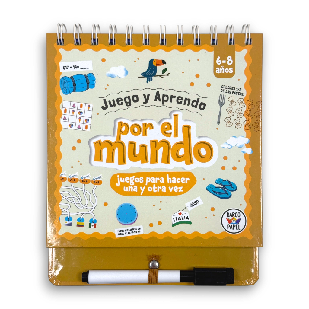Libro Juego y Aprendo: Por el Mundo