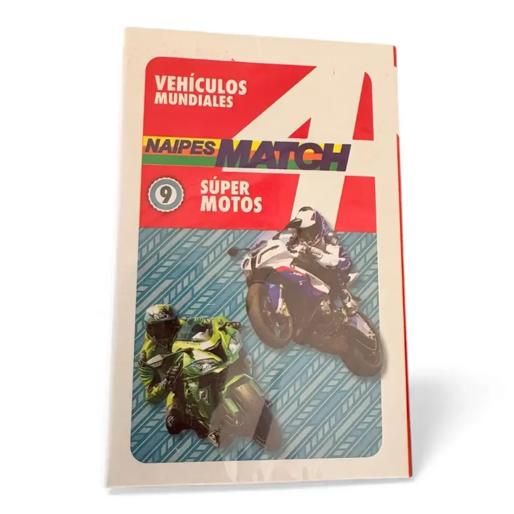 Naipes Match 4 - Súper Motos