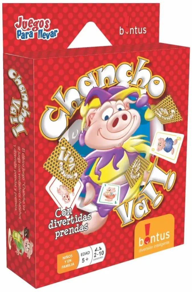 Juego de cartas Chancho Va