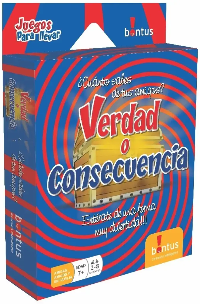 Juego de cartas Verdad Consecuencia