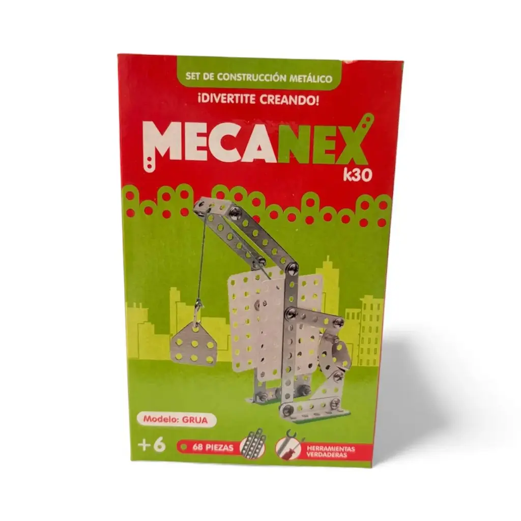 [K30] Mecanex Grúa metal 68 piezas