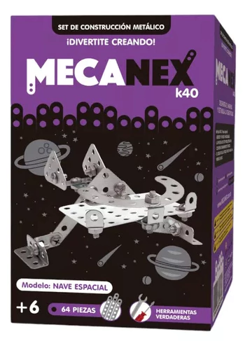 Mecanex Nave espacial metal 71 piezas