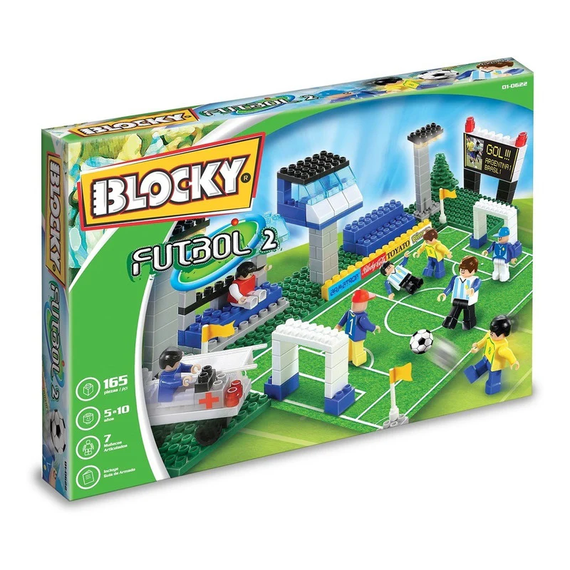Blocky Fútbol 2 185 piezas
