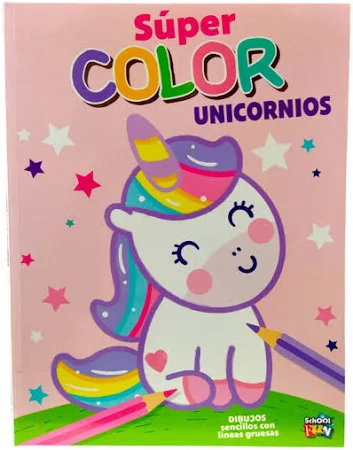 Super color Unicornios