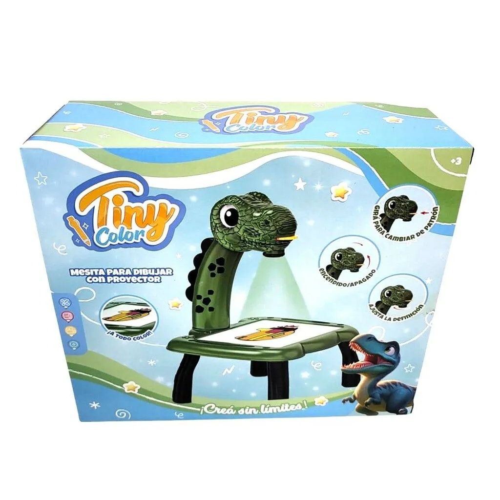 Mesa proyectora dinosaurio