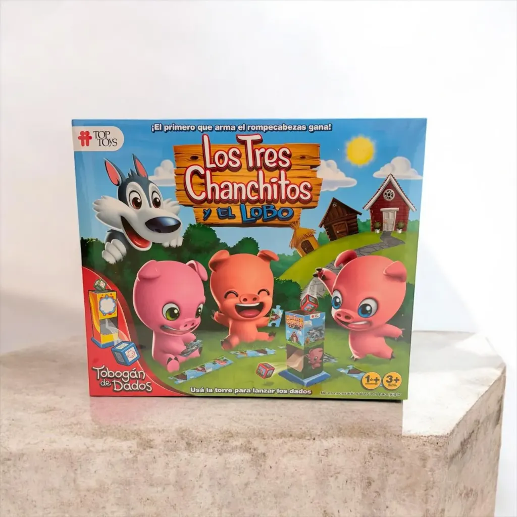 Juego Los tres chanchitos y el lobo