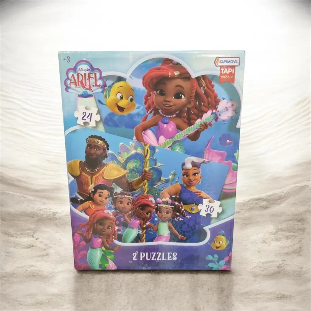 Rompecabezas Princesas Disney 2 puzzles 24 y 36 pzs